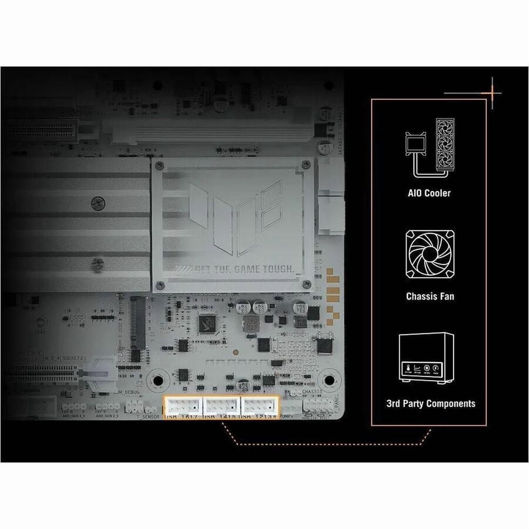 TUF X870-PRO WIFI7 W NEO Gaming Desktop Motherboard, AMD X870 Chipset, Socket AM5, ATX