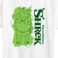 thumbnail image 3 of Shrek - Shrek Outline  - Women's Short Sleeve Graphic T-Shirt, 3 of 5