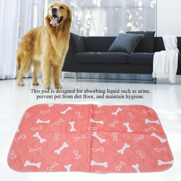 Rdeghly Dog Urine Mat Waterproof Dog Pee Pad 3 Sizes Reusable Waterproof Puppy Dog Cat Pee Bed Pad Carpet Urine Pet Trainging Mat 40 60cm