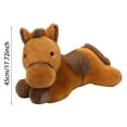 thumbnail image 2 of Peluche realista y suave para niños, muñeco de caballo coleccionable y adorable., 2 of 5