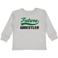 thumbnail image 3 of Inktastic Future Wrestler Boys Long Sleeve Toddler T-Shirt, 3 of 5