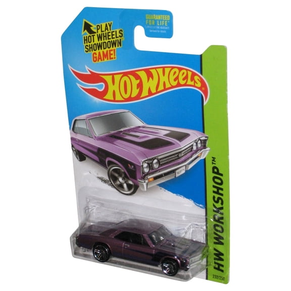 Hot Wheels HW Workshop (2013) Purple '67 Chevelle SS 396 Car 232/250