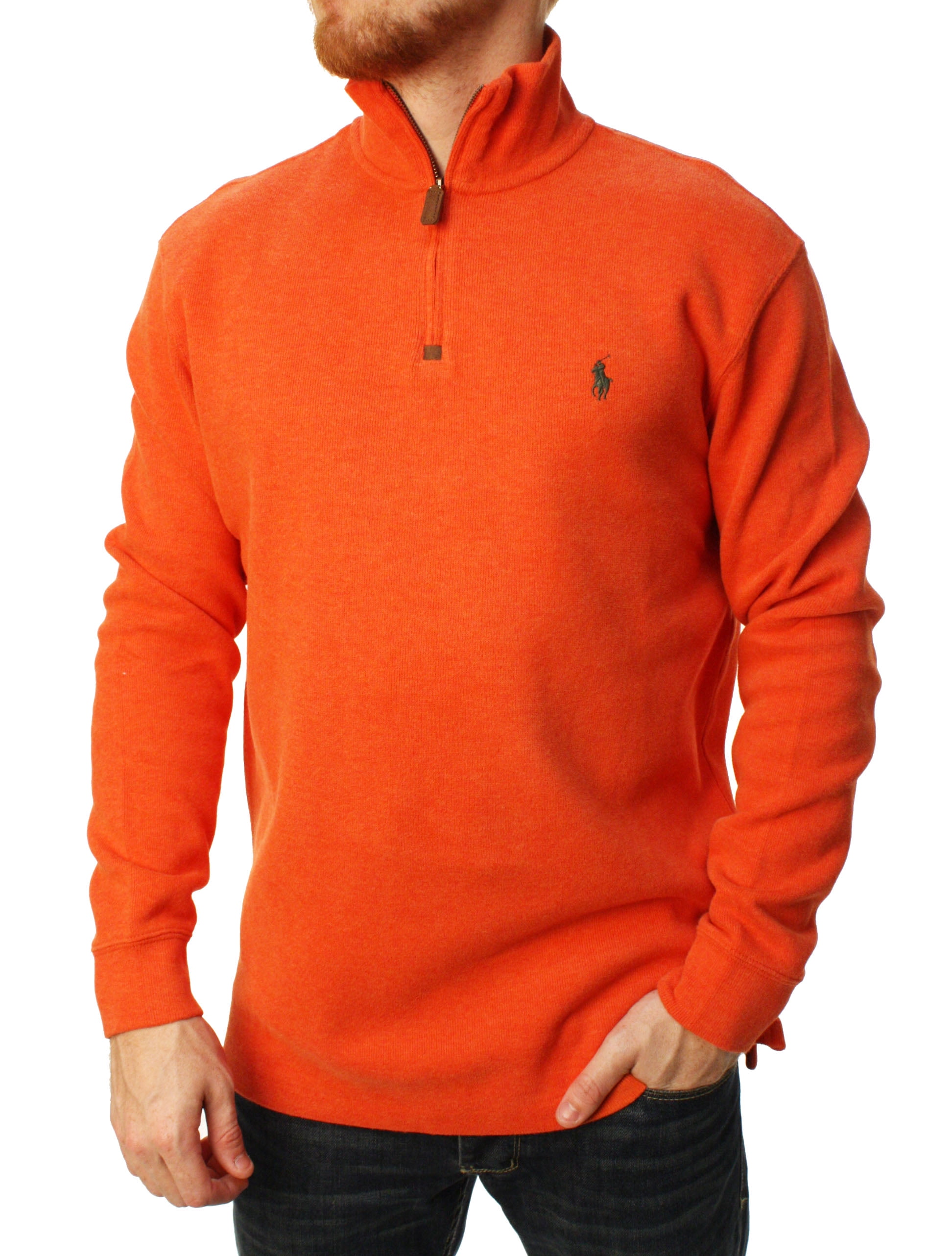 polo pullover sweater