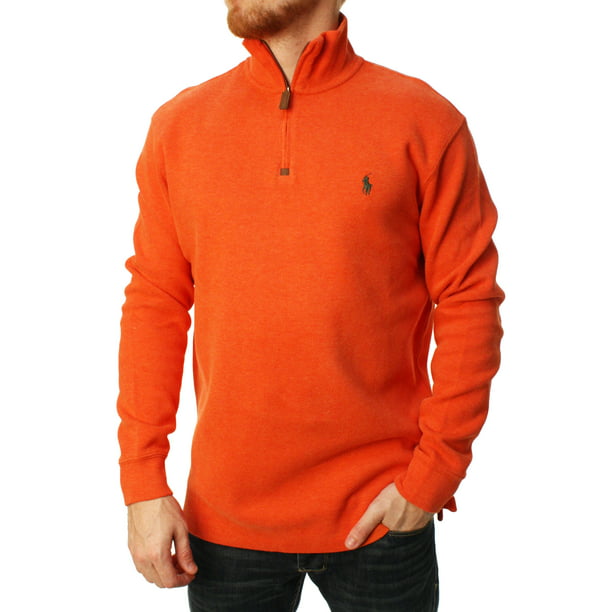 Verstikkend herberg vorst Polo Ralph Lauren Men's Quarter Zip Pullover Sweater - Walmart.com