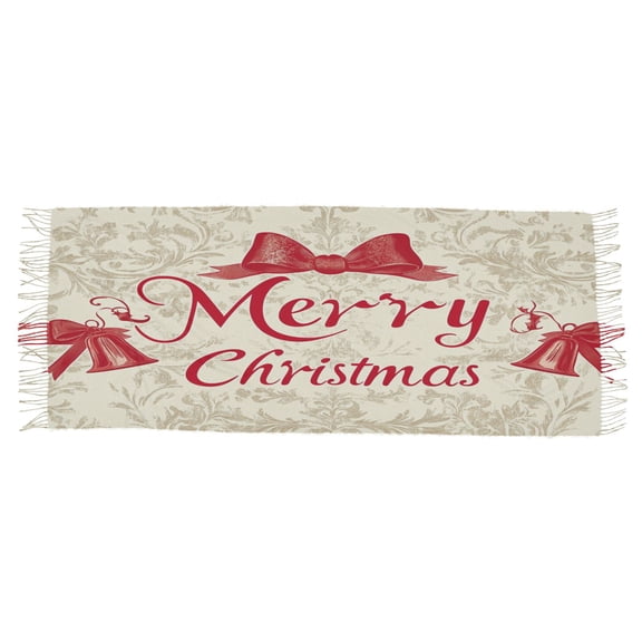 BZSMCE Women Scarf Elegant Design Christmas Bowknot Simple Pattern Soft Warm Long Large Scarves