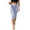 Blue, variant on LIaqionyy Women Capri Pants Low Rise Lightweight Cropped Leggings Knee Length Striped Yoga Pant Workout Bottom