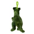 thumbnail image 3 of Pen+Gear Backpack Clip, Plush Stuffed Green Dinosaur, 3 of 5