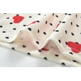 thumbnail image 6 of DDSOL Girls Pajamas Valentines Heart Graphic Cotton Sleepwear 2-Piece Size 6, 6 of 8