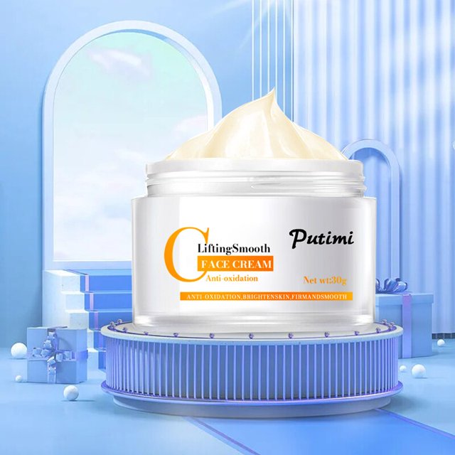 EFERO-crema hidratante de caracol, esencia de estiramiento facial de poros, antiedad, blanqueamiento, eliminación de arrugas y pecas, crema facial de ácido hialurónico Fivean unisex