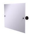 thumbnail image 1 of Allied Brass AP-93 Frameless Landscape Rectangular Tilt Beveled Edge Wall Mirror, Antique Bronze, 1 of 3