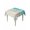 Turquoise, variant on Blue Summer Beach Table Cloth, Waterproof Tablecloth for Square Tables, Nautical Coastal Beige Seaside Reusable Washable Fabric Table Cover for Restaurant Kitchen Dining Tables 54"x54"