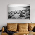 thumbnail image 3 of wall26 Floating Framed Canvas Wall Art for Living Room, Bedroom Black and White Water Canvas Prints for Home Decoration Ready to Hang - 16x24 inches, 3 of 4