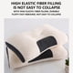 thumbnail image 5 of Funda de almohada suave y resistente que protege la columna cervical y facilita el descanso. Almohadas de masaje para adultos y estudiantes., 5 of 9