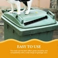 thumbnail image 4 of JECOMPRIS 4pcs Trash Can Lid Locking Clips Plastic Trash Bin Latch for Secure Fit Compatible with Various Garbage Cans Easy Access and Versatile Design, 4 of 8