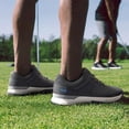 thumbnail image 7 of FitVille Extra Wide Golf Shoes for Men Waterproof Professional Spiked Golfers Training Sneakers with Arch Support, 7 of 7