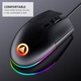 thumbnail image 4 of unbranded Mouse Gaming USB Con Ergonómico Y Para Computadora, 4 of 8
