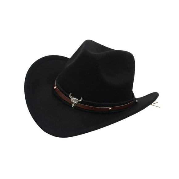 Sombrero de Vaquero jinwen Occidental Negro
