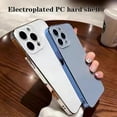 thumbnail image 2 of For IPhone 15 Pro Max plus Original Color Advanced Sense Phone Case Frosted Thin 14 pro max Anti-fingerprint 13 12 Electroplated, 2 of 7