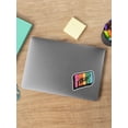thumbnail image 2 of Proud Ally Colorful Sticker -Smartprints Designs, Vinyl Sticker, 2 of 3