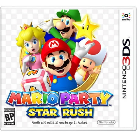 Mario Party Star Rush, Nintendo, Nintendo 3DS, 045496744182