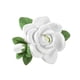 thumbnail image 2 of Clip ambientador para coche | Difusor de coche con aroma a gardenia | Diseño de flores Decoración de perfumes | Olor fresco y duradero | 10ml Aromaterapia | Fácil de instalar | Blanco | 1 Paquete, 2 of 8