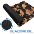 thumbnail image 6 of Long Mouse Pads for Desk,Pioneer Flower Floral Print Pattern Desk Mats on Top Of Desks, Desk Mouse Pad Extra Large with 3mm Non-Slip Base and Stitched Edge for Gaming,Office,Work,Home 31.5"x11.8", 6 of 6