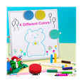 thumbnail image 3 of 2024 TOP! 32 Pack Mini Dry Erase Erasers Magnetic Whiteboard Erasers Chalkboard Cleaners Dry Erasers Wiper (4 Colors, 2 x 2 Inch), 3 of 4