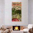 thumbnail image 2 of Elephant Stock Farm Fresh Produce Wall Art - Vertical Multi Panel Canvas - Dining Room Wall Decor - Inspirational And Typography Multi Panel - Orange And Beige Decor - 36" x 75", 2 of 4