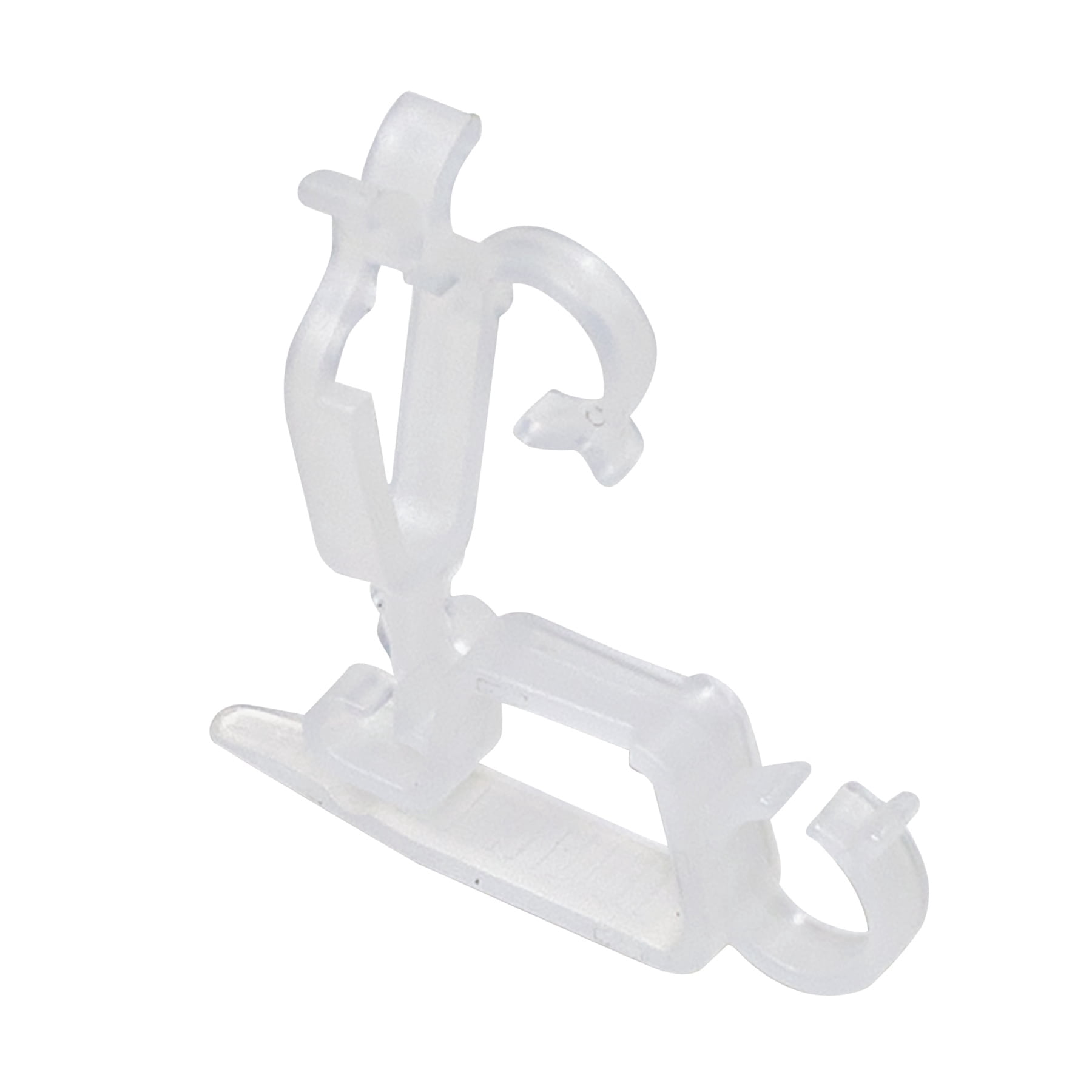 Multi-Directional Gutter/Shingle Christmas Light Clips, Clear, 50 Count, by Holiday Time
