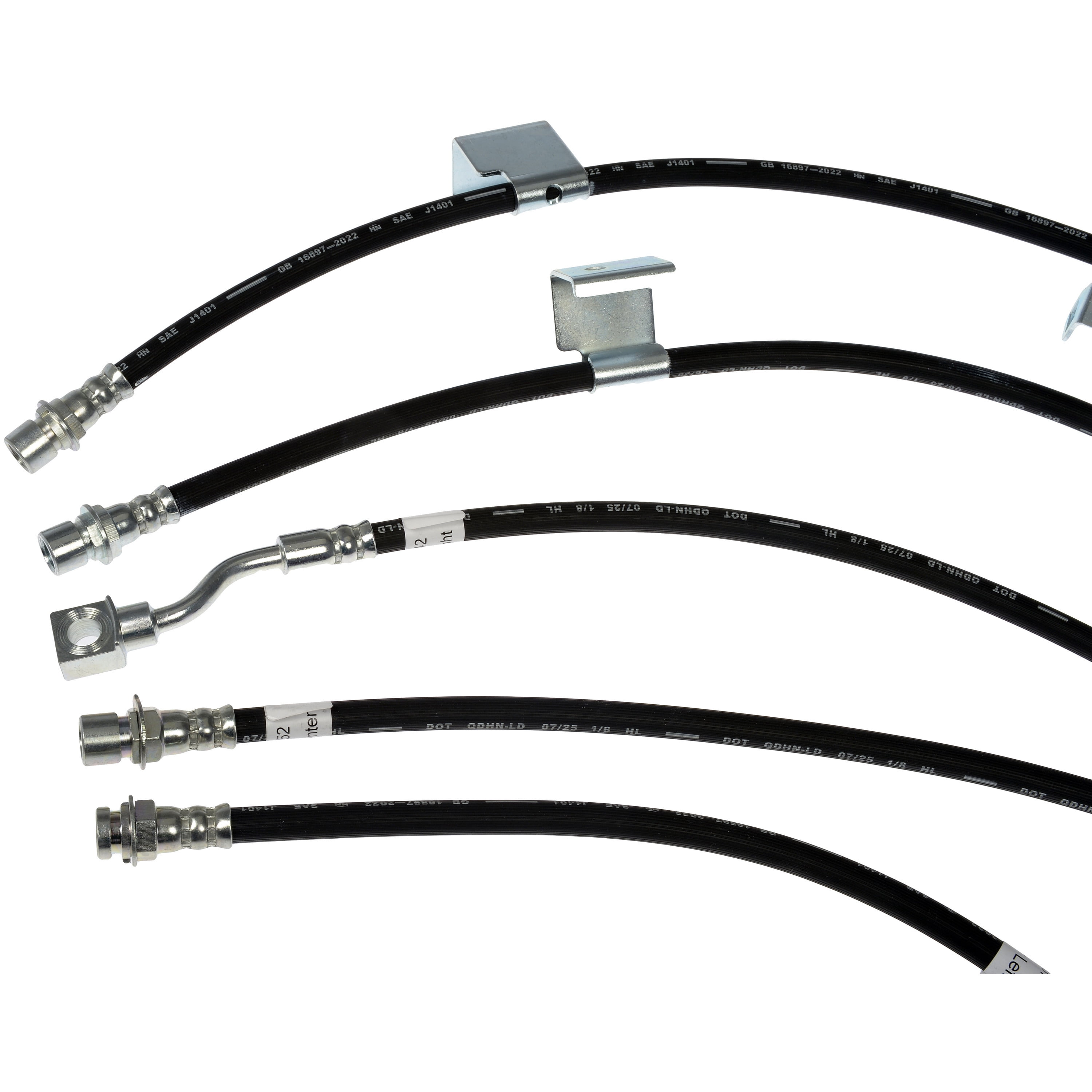 Dorman 622-206 Brake Hydraulic Hose Set for Specific Cadillac / Chevrolet / GMC Models