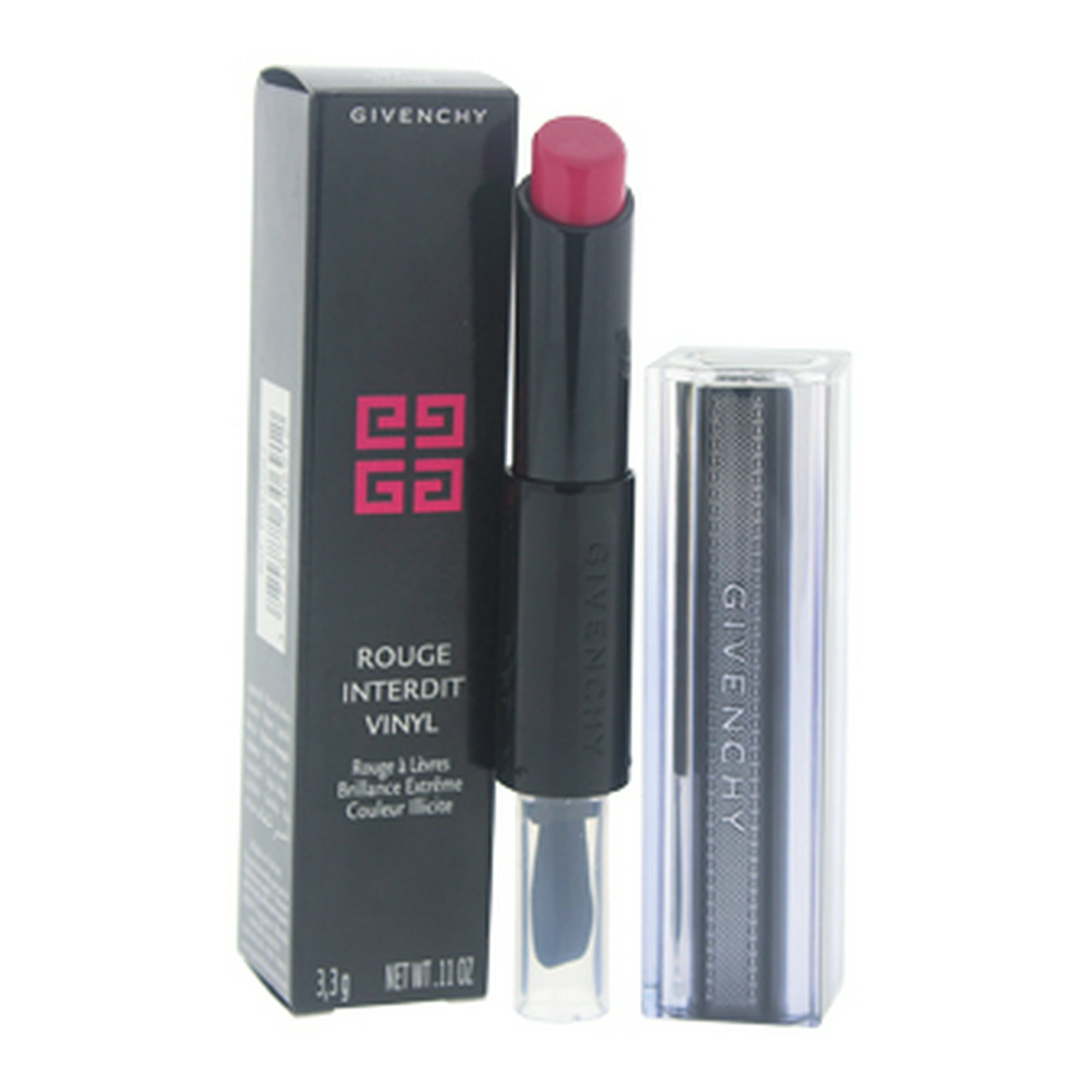 Givenchy Rouge Interdit Satin Lipstick For Women, 06 Rose Noctum, Ounce |  