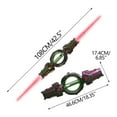 thumbnail image 2 of Flashing Dueling Sabers with 7 Light Colors, Double-Edged Lightsaber Toys for Cool Party Decorations, War Toy Play, and Themed Events, 2 of 9