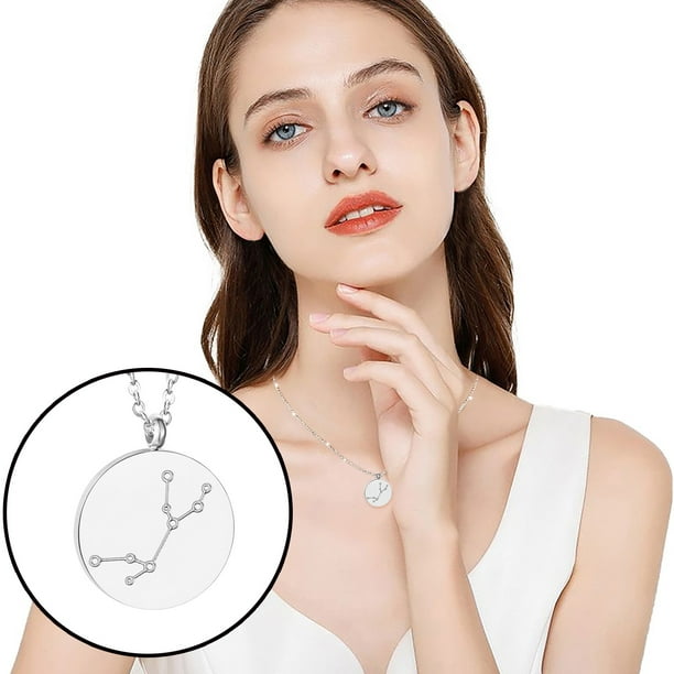 Hot6sl Ofertas de La Semana Collar y Colgante para Amantes Del Día de San Valentín, Cadena de Clavícula, Collar Unisex