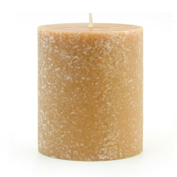 ROOT Candles Unscented Timberline⢠Pillar Candle, 4 x 4, Beeswax, 1 Ea.