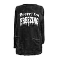 thumbnail image 4 of Bowake Sweatshirts à Enfiler pour Femmes Pull d'Hiver Chaud en Peluche Manches Longues Col Rond, 4 of 4
