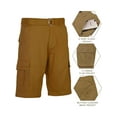 thumbnail image 7 of Men's Belted Cotton Cargo Shorts (3-Pack), 7 of 7
