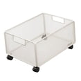 thumbnail image 4 of Organizador rodante debajo del escritorio, carrito de almacenamiento con ruedas, suministros de oficina, organizador portátil de archivos colgantes de 48 x 30 x 23 cm, 4 of 8