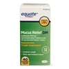 Equate Mucus Relief DM, Guaifenesin, Cough Suppressant 40 Ct Tablets