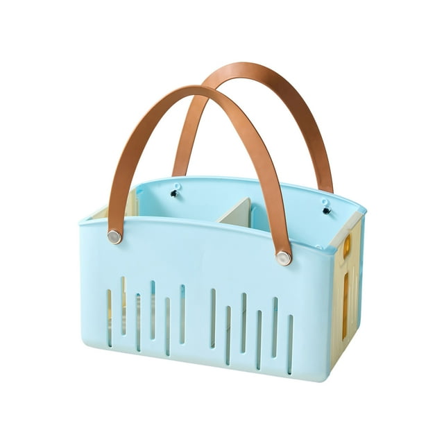 bbymog Organisation et Rangement Panier de Rangement Pliable Panier de Rangement pour Salle de Bain Panier de Rangement Portable Creux