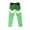 Green, variant on BFHHYA Toddler Girls' Christmas Leggings - Elastic Waist Printed Tight Pants for Festival Wear (3-8 Years)