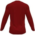 thumbnail image 2 of New Balance Men's Long Sleeve Tech Baseball T-Shirt Maroon L, 2 of 2
