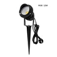 thumbnail image 1 of Paisaje Al Aire Libre Iluminación Led 12W Impermeable Jardín Luz Cob Led Proyector Para Decoración De Jardín De Césped Yuarrent HA027678-01, 1 of 6