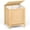 Natural, variant on Bamboo Laundry Hamper with Lid, 120L Large Clothes Laundry Sorter with Removable 2-Section Liner Bag, Raised Laundry Basket Organizer for Clothing, Bathroom, Bedroom, Laundry Room, Espresso