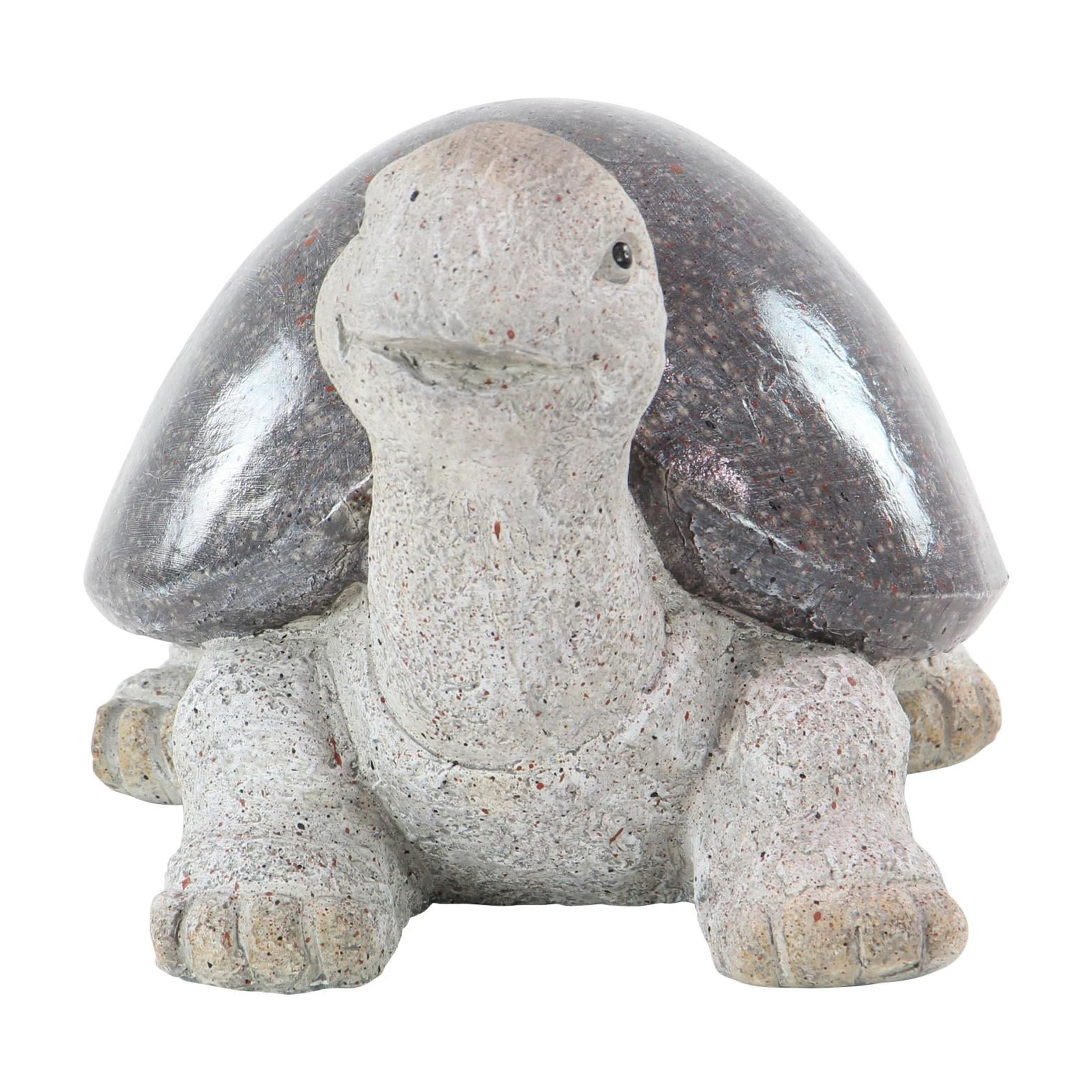 DecMode 10" Indoor Outdoor Turtle Garden Sculpture