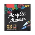 thumbnail image 2 of BotaniNest Acrylic Markers For Arts And Projects – Quick Dye Based Ink For Smooth And Precise Detailing Suitable For Paper Cardstock Canvas 2ml, 2 of 7