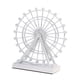 thumbnail image 5 of Figura Rueda Estatua Escultura Artesanía Modelo Rueda para Escritorio Cafetería Bar Turismo Blanco, 5 of 9