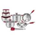 thumbnail image 1 of Batería de Cocina 13 Pz Acero Inoxidable Inducción Rubí Fraciel, 1 of 1