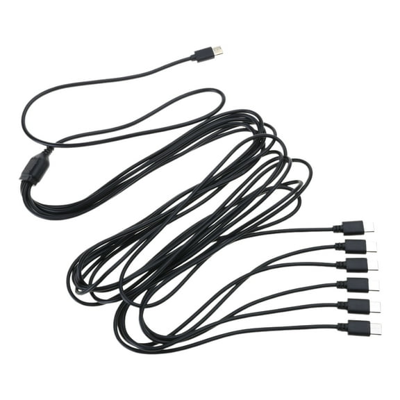 lanema USB C Cable Portable Type-C to Type-C Splitter Adapter Charging Cable Universal