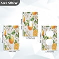 thumbnail image 7 of Yayeee Duplex Wall Plate 1-Gang 4.5"x2.7" Home Receptacle Light Switch Decorative Outlet Cover, Floral Watercolor Oranges, 7 of 7