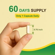 Lovita Odorless Garlic Extract | 5000mg | 1.25% Allicin | Gluten-Free | Support Immune Cardiovascular Health | 60 Vegetarian Capsules (Pack of 5)